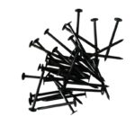 Black / Blue Concrete Nails #4 | Hardened Steel Masonry Nails for Concrete & Brick